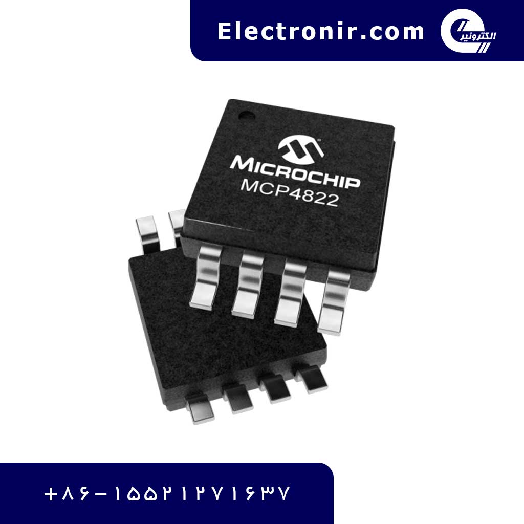 MCP4822-E/MS Microchip